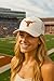 Officially Licensed Texas University White/Orange Mesh Trucker Hat Classic Adjustable Embroidered Primary Team Logo Structured Snapback Sports Ball Cap