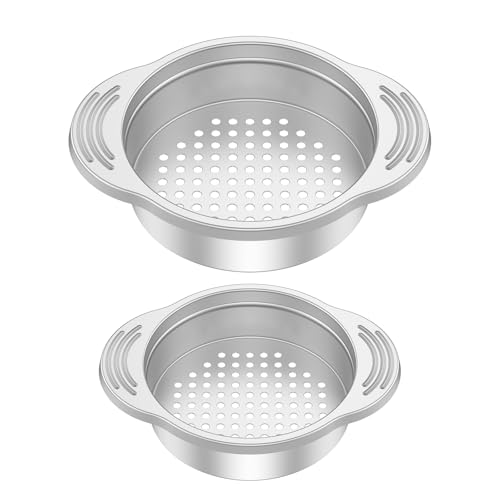 Ghopy Colino versatile per lattine a pressione scorrevole, colino a prova di scivolo, colino solido per lattine a pressione in acciaio inox, colino per verdure o alimenti in scatola