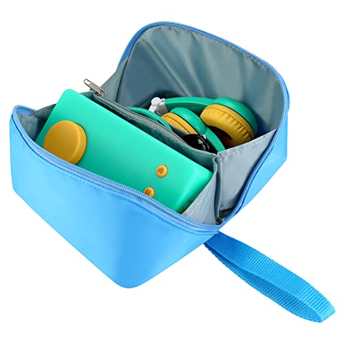 Sac pour Lunii anti-choc : rangez la boîte à histoires et le casque Octave bleu