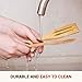 Wooden Bamboo Cooking Utensils Set - 8pcs Kitchen Utensil Set with Holder - Wooden Spoons for Cooking & Nonstick Cookware - Easy to Clean - Great Gift for Friends & Family
