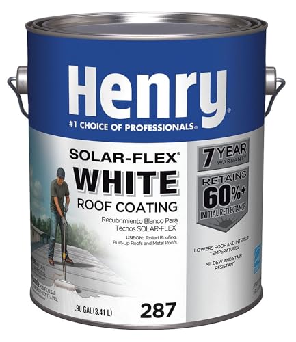 Protective Roof Coating, .9 gal., White