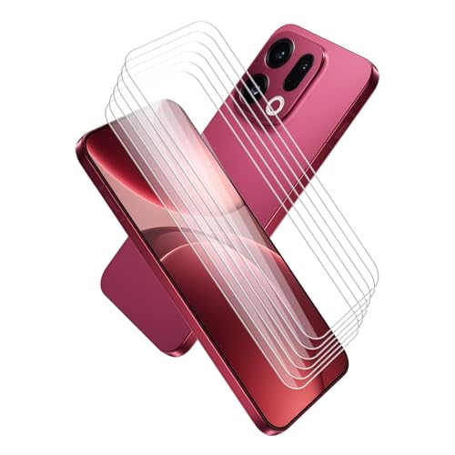 UOGNADGD 6���� �����K���X�X�N���[���v���e�N�^�[ Oppo Find X9 (6.7 �C���`) �Ƃ̌݊�������, [�ō��̕ی�] �����E�L�Y���� 9H�d�x