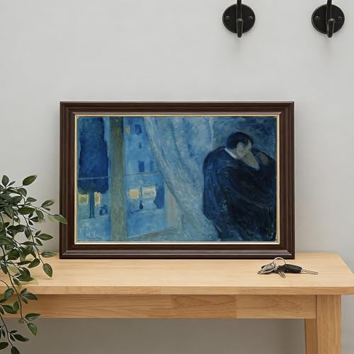 Impression sur toile Le Baiser de Munch : décoration murale pour bureau chic - 7