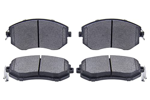 Image of Front Ceramic Brake Pads Kit Compatible With Select Subaru Forester Impreza Outback XV Crosstrek; Scion FR-S; TOYOTA 86
