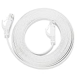 Haofy Cable Ethernet de Alta Velocidad con Contactos Chapados en Oro para una Conexión de Red Estable para Televisores Inteligentes, Decodificadores de TV y más: 1 Cable Ethernet (#3)