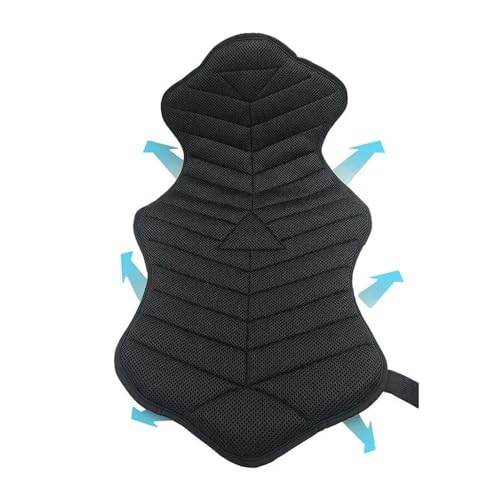 Coussin de siège moto à air comprimé double et respirant - 5