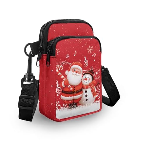Image of Hawaiian Tribal Small Crossbody Bags for Women Cell Phone Bag Purse, Sea Turtle Zipper Sling Purses Shoulder Bag