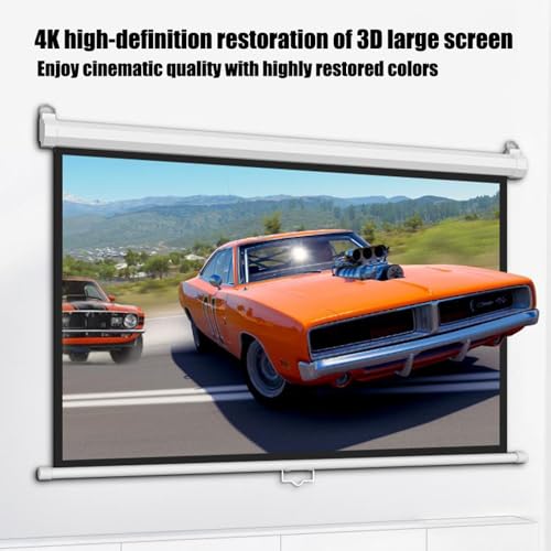 Pantalla de proyector retráctil 60" 4:3 miniatura 2