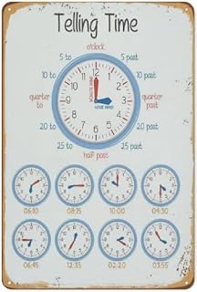 1000 Pieces Puzzles Telling Time PosterClockKids Learning GameSchool ActivityEducal ClockTeaching Tool Thick Sturdy Party Games Props