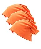 3 Pack Unisex Soft Comfy Cotton Beanie Sleep and Chemo Cap Hats for Hairloss, Cancer