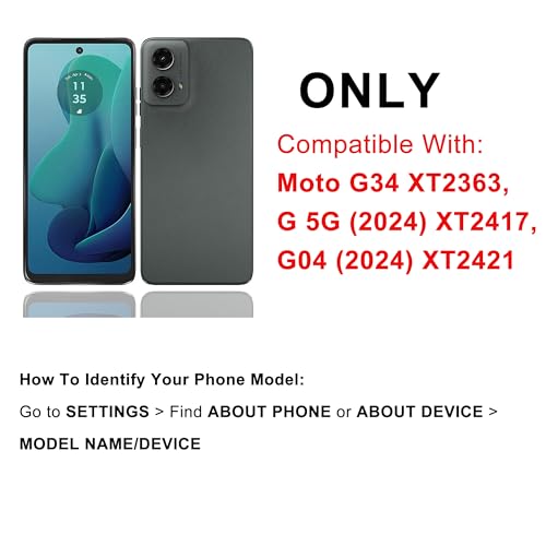 Image of New Battery Replacement QF50 Compatible with Motorola G34 XT2363, G 5G (2024) XT2417, G04 (2024) XT2421, Includes Tools