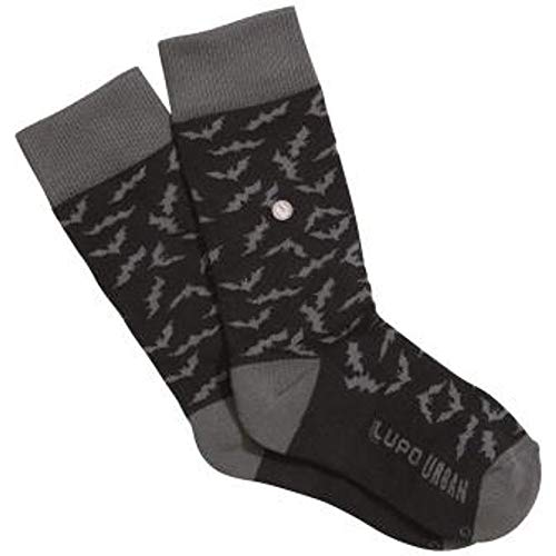 Meia KU Urban Batman Infantil Lupo Preto 22 - 27