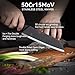 Chef Knife 7 Inch Sharp Santoku Knife for All Around Food, Cooking Gadgets with High End Gift Box, Perfect Gifts for Men and Women, Parents