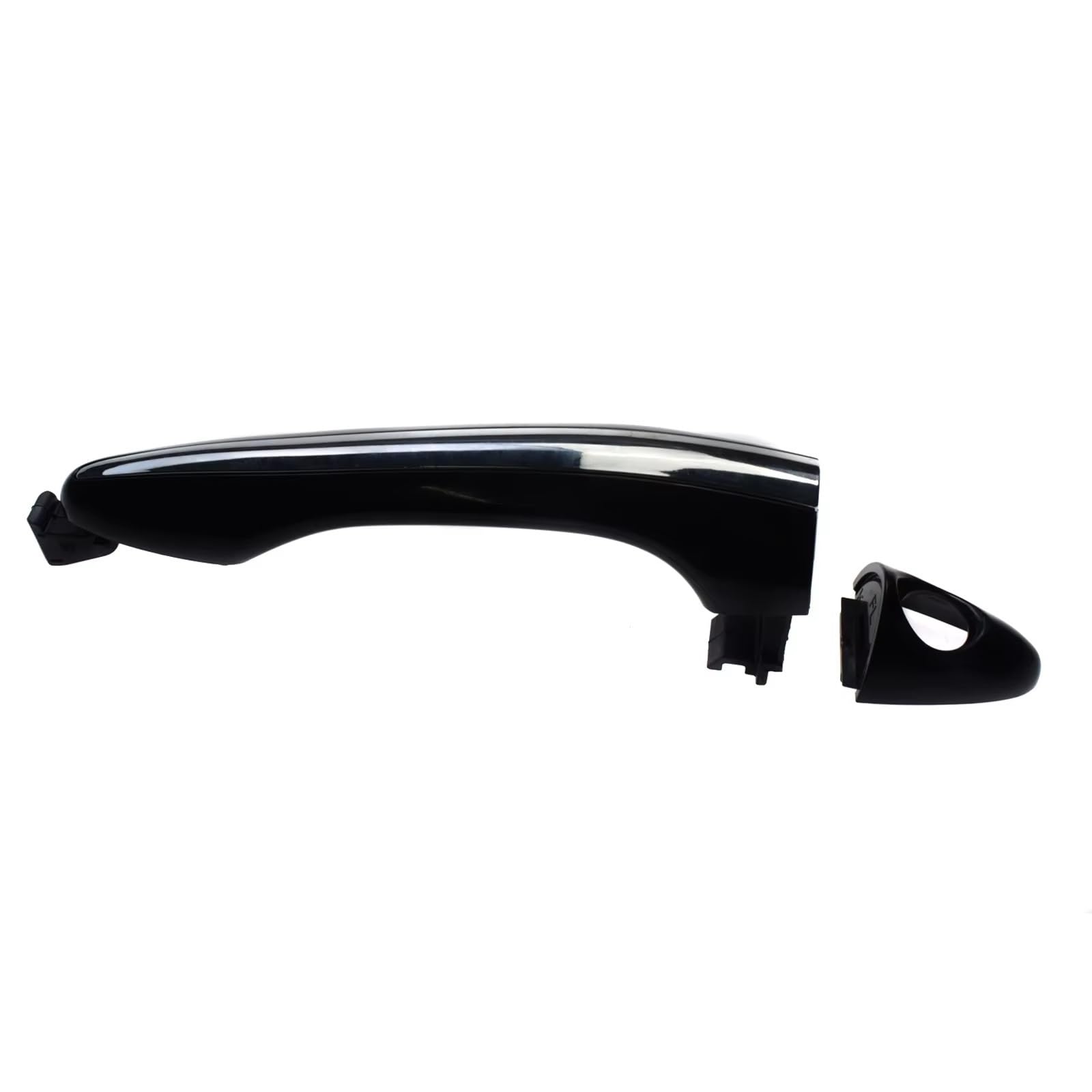 ZJYZYQ Car Sliding Outer Door Handle for Koleos 2009-2018 Front Rear Left Right Outside Door Handle(Front Left)