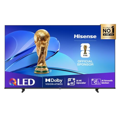 Hisense QLED 43? 43E7Q 4K Ultra HD Smart TV VIDAA WiFi Dolby Vision HDMI 2.1