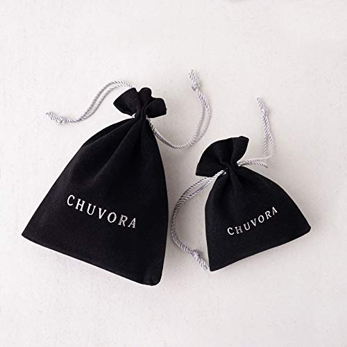 Chuvora Sterling Silver Hand Painted Murano Glass Blue Red Orange Art Square Dangle Earrings For Women #TOP4