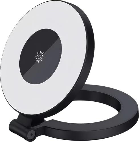 Éclairage LED selfie MagSafe Bigben intensité réglable noir