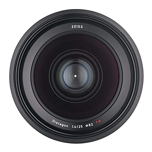 Image of Carl Zeiss Milvus ZE 1.4 /25 Wide-Angle Camera Lens for Canon EF-Mount SLR /DSLR Cameras, Black (000000-2096-551)