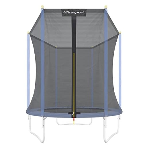 Ultrasport Red de Seguridad para Cama Elástica Uni Jump, Pared Protectora para Trampolín para Camas Elásticas de Aprox. Ø 183, 244, 305, 366 y 460 cm