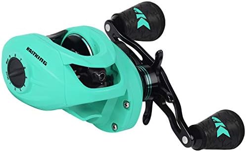 KastKing Crixus Baitcasting Reels,Sea Spray,6.5:1 Gear Ratio,Left Handed Fishing Reel