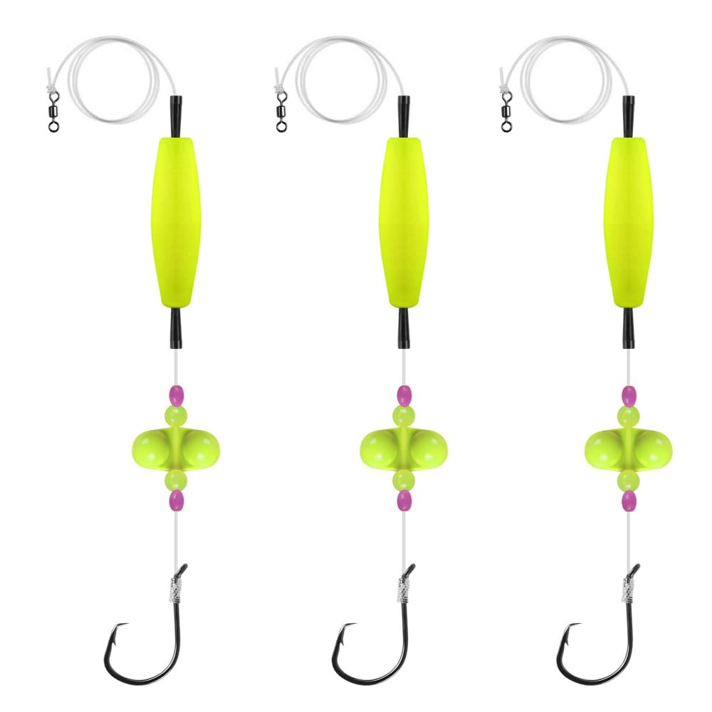 Kit 18 Ami Da Pesca Con Supporto Per Esca - Terminali Premontati In Acciaio Per Pesce Gatto, Spigola E Pesca In Mare