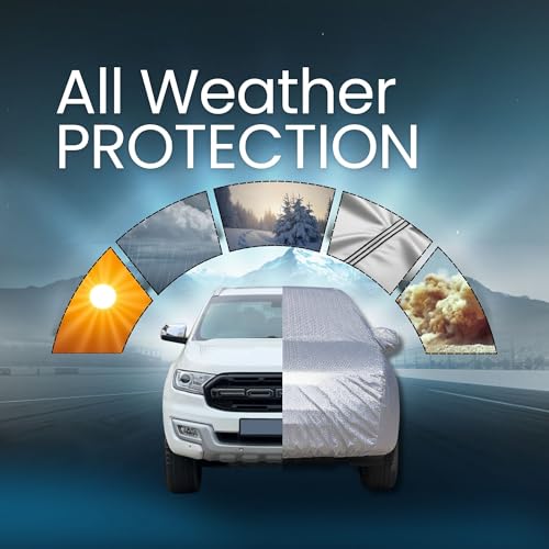 Image of XINABRO Car Cover Compatible with BM IX1 LWB Water Resistant Car Body Cover + Dust + Snow + Rain + Sun Resistant Car Cover