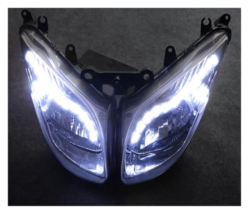�w�b�h�����v �I�[�g�o�CLED�w�b�h���C�g�A�Z���u�� �w�b�h�����v XP 500 �ɓK������ T-MAX 500 �ɓK������ T-MAX500 �ɓK������ TMAX500 XP500 2008-2011 �o�C�N �w�b�h���C�g(With led)