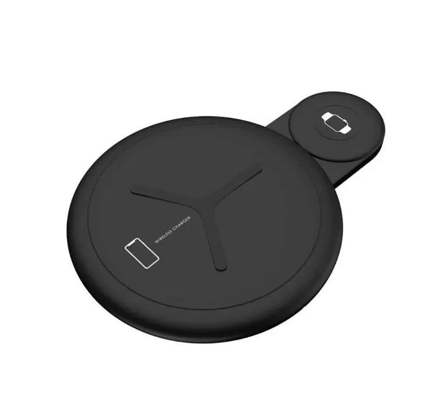 Chargeur Qi sans fil pliable pour éviter les câbles cassés d'iPhone