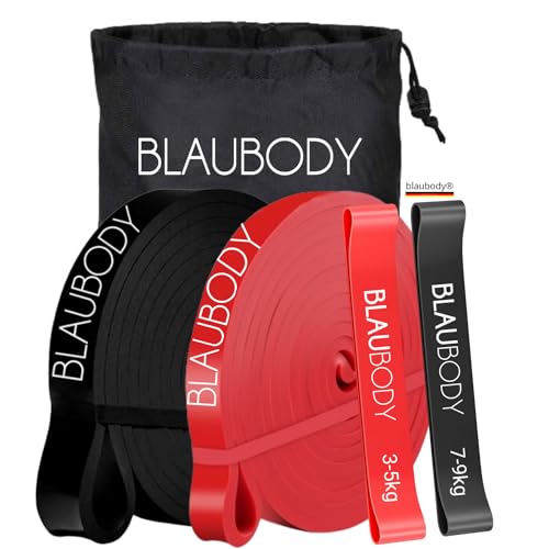 Blaubody Fitnessbänder Set 4er ElasticBandKIT