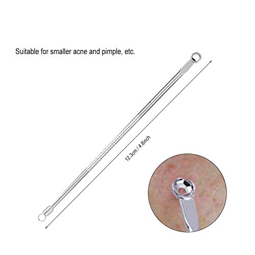 Double-end ontwerp mee-eter verwijderaar puistje, met een opbergtas draagbare mee-eter extractor naald, voor… - Image 8