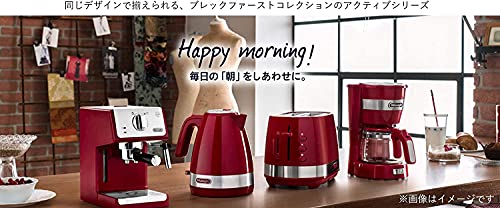 Image of DeLonghi drip Coffee Maker ICM14011J (Red)