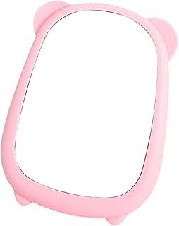 Desk Makeup Mirror 1pcs Pink Portable Folding...