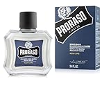 Proraso Bálsamo barba, Azur Lime, 100 ml, bálsamo barba hombre suavizante anti irritaciones, bálsamo para cuidado facial hombre con aroma amaderado