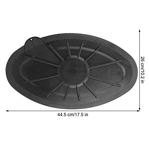 Teror Deck Hatch Cover,Waterproof Round Hatch Cover Plastic Deck Inspection Plate For Marine Boat Kayak Canoe #TOP4