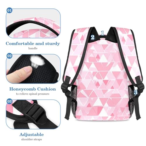 Sac à dos et trousse géométrique pour le collège et les sorties ados - 4