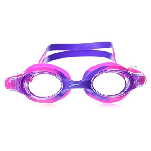 Speedo Unisex-Child Swim Goggles Skoogle Ages 3 - 8, Bright Pink, One Size