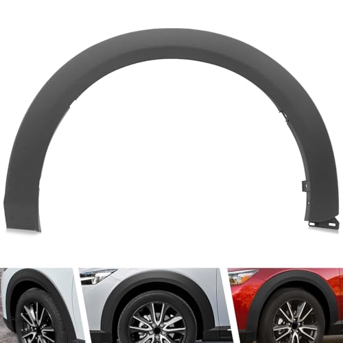 MOFANS Front Left Wheel Cover Fit for Mazda CX-3 CX3 2016 2017 2018 2019 2020 2021 2022 Driver Side Wheel Cover Molding Trim for D10E51W30C