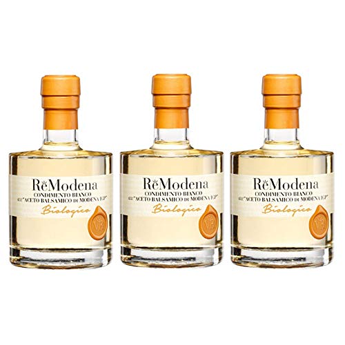 OFFERTA_ 3 Bottiglie di Re Modena Condimento Bianco Biologico