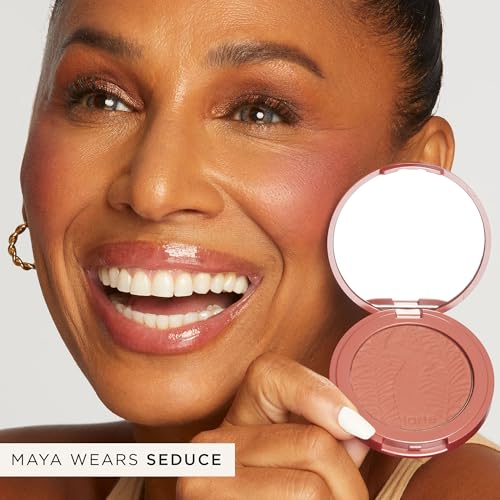 Image of Tarte Amazonian Clay 12-hour Blush - Mineral Pigment Sheer Blush With Vitamin E & Olive Oil for Lightweight Longwear & Buildable Coverage, Vegan & Cruelty Free