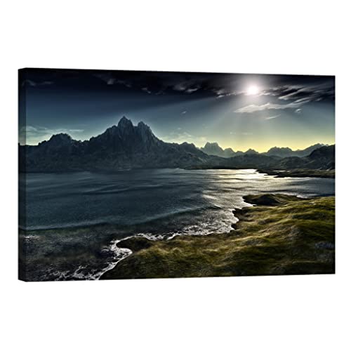 Peinture canvas nature DCL057-2 haut de gamme grand format