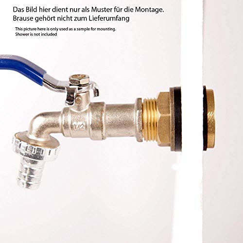 Soytich Regentonnenverschraubung Faßverschraubung