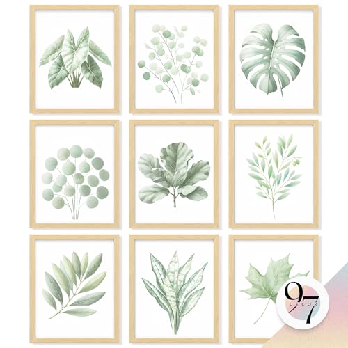 97 Decor Vintage Botanical Wall Art - Greenery Plant Posters