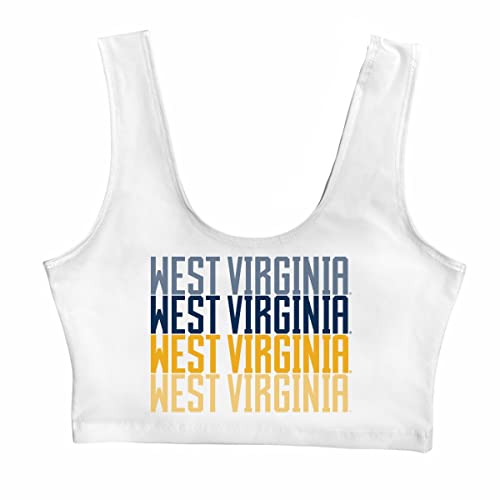 Image of Lojobands Women's College Gameday Outfit Tank Top Tailgate Crop Top One Size Fits Most