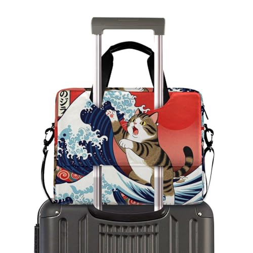 Maletín portátil crossbody para laptop 15.6 pulg miniatura 4