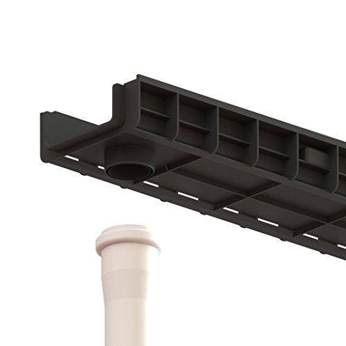 Vodaland - 4 Inch Trench Drain System With Steel Grate Package 2.2" Depth - Pc8050 #TOP5