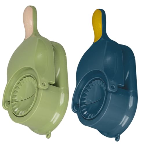 PHENOFICE 2 Moldes Para Hacer Dumplings, Utensilio De Cocina, Prensador De Reutilizable, Prensador Portátil Para Empanadillas, Máquina Para Hacer Dumplings, Prensador Doméstico Para