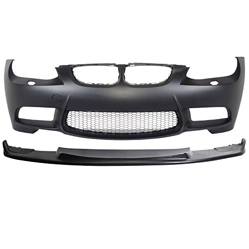 Front Bumper Cover Compatible With 2007-2010 BMW E92 E93, 3