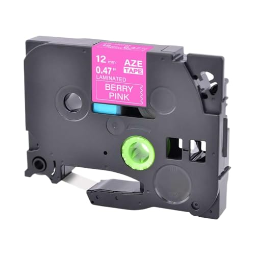 �������C�G���[��12mm�u���b�N���x���e�[�vTZE 231 TZE-MQY31 TZE-MQ531 TZE-MQE31 TZE-MQF31 TZE-MQG31 E105���x���v�����^�[�ƌ݊���(Berry Pink)