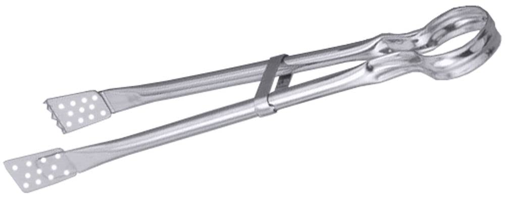 Contacto Edelstahl Grillzange 53 cm, perforiert