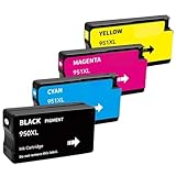Les cartouches compatibles HP 950/951 XL offrent une grande autonomie grâce à leur format XL, permettant d’imprimer un volume élevé de pages tout en réduisant considérablement le coût par page. Leur qualité d’impression professionnelle assure des textes nets, des noirs profonds et des couleurs éclatantes, idéales aussi bien pour les documents administratifs que pour des supports marketing ou visuels de haute qualité. Disponibles en pack de 4 ou de 8, elles s’adaptent parfaitement à vos besoins : usage domestique, petite structure ou environnement professionnel intensif.
